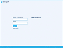 Tablet Screenshot of my.conxport.com